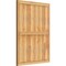 Ekena Millwork Framed Board-n-Batten Shutters, Rough Sawn Western Red Cedar, 32 1/4W x 43H, PR RBF06S32X043RWR - alternate 3